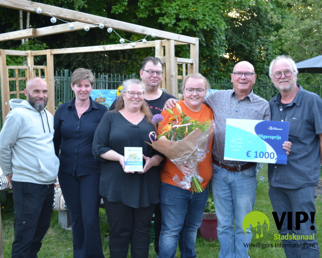 Vrijwilligersprijs gewonnen door Stichting SJS Freddie Pranger Memorial internationaal G-toernooi